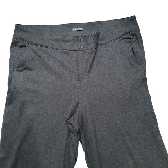 ExOfficio Women’s 16 High Waist Gray Stretch Trouser Dress Pants - Picture 3 of 7